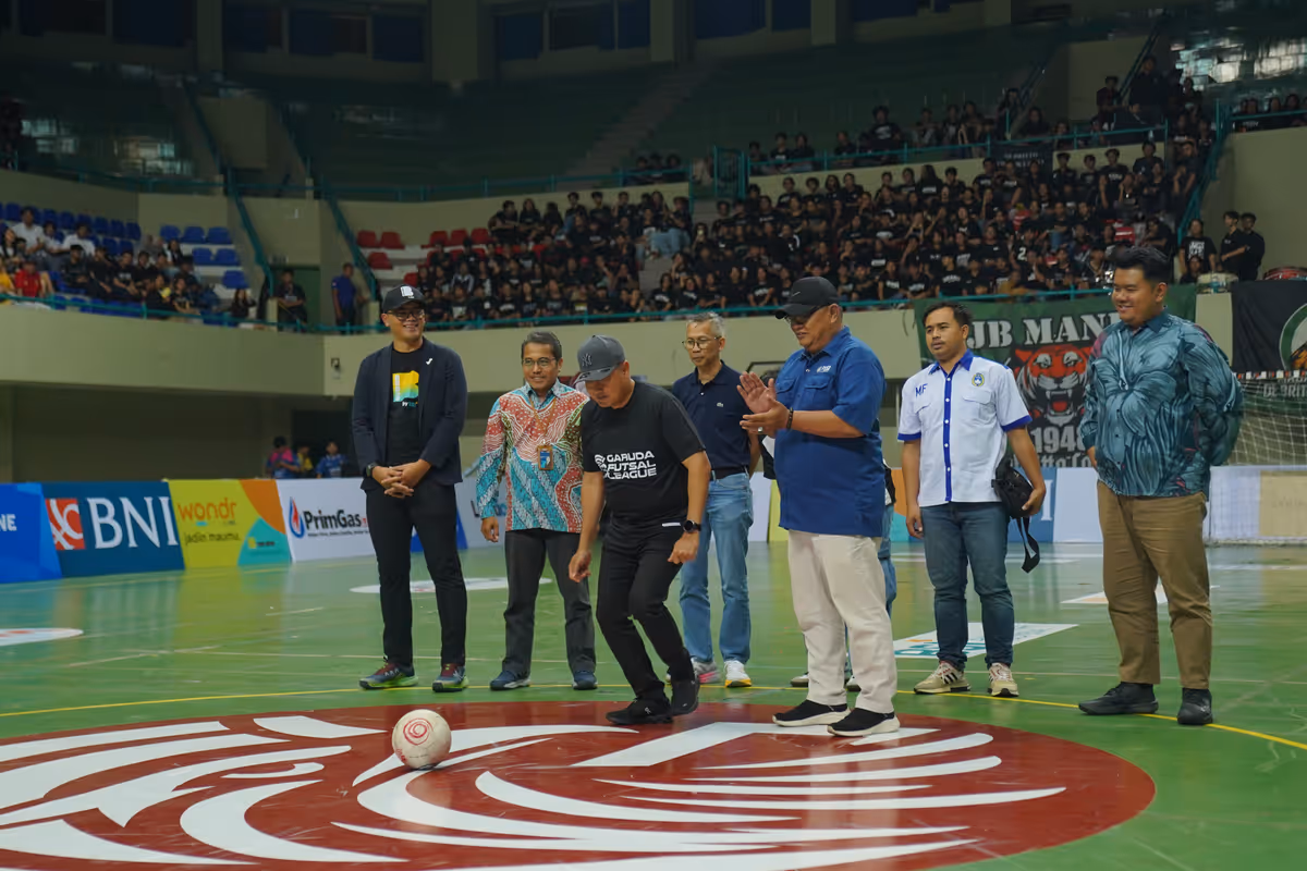 Kapolresta Sleman Resmi Membuka Garuda Futsal League Series III, Ajang Futsal Antar SMA/SMK/MA Se-derajat